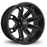 HD Offroad Hollow Point 20x10 -35 6x135/6x139.7mm 106.2mm Satin Black/Milled Edge