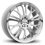 HD Wheels Spinout 18x7.5 +35 5x112/5x114.3mm 73.1mm Gloss White/Machined Face
