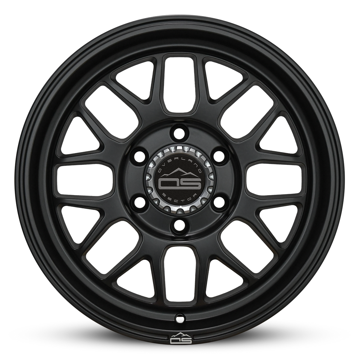 Overland Sector Hyperdrive Flow Formed 17x8.5 +25 6x139.7 106.1mm All Satin Black