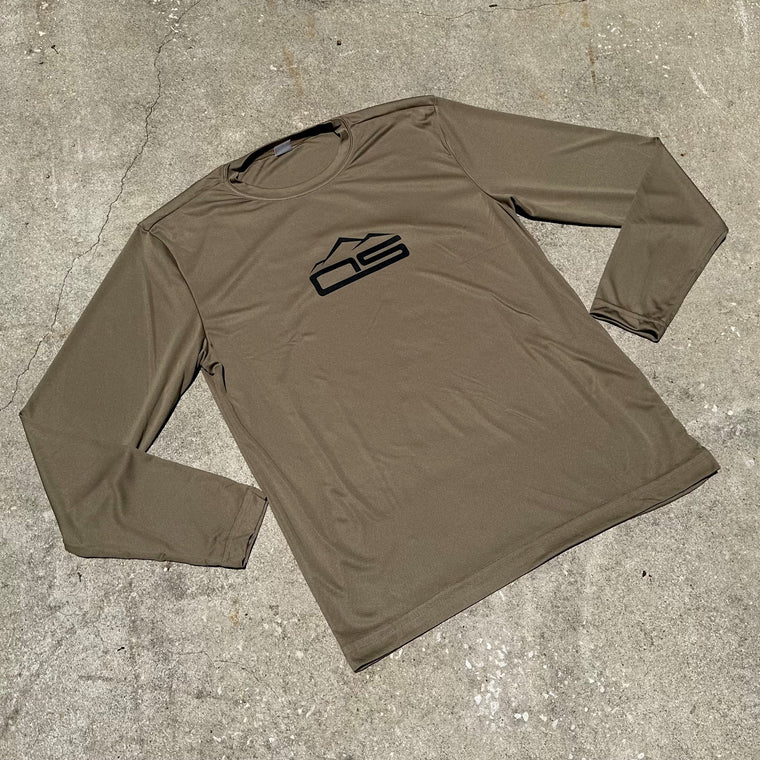 Official OVERLAND SECTOR Lightweight Moisture Wicking Long Sleeve Tee