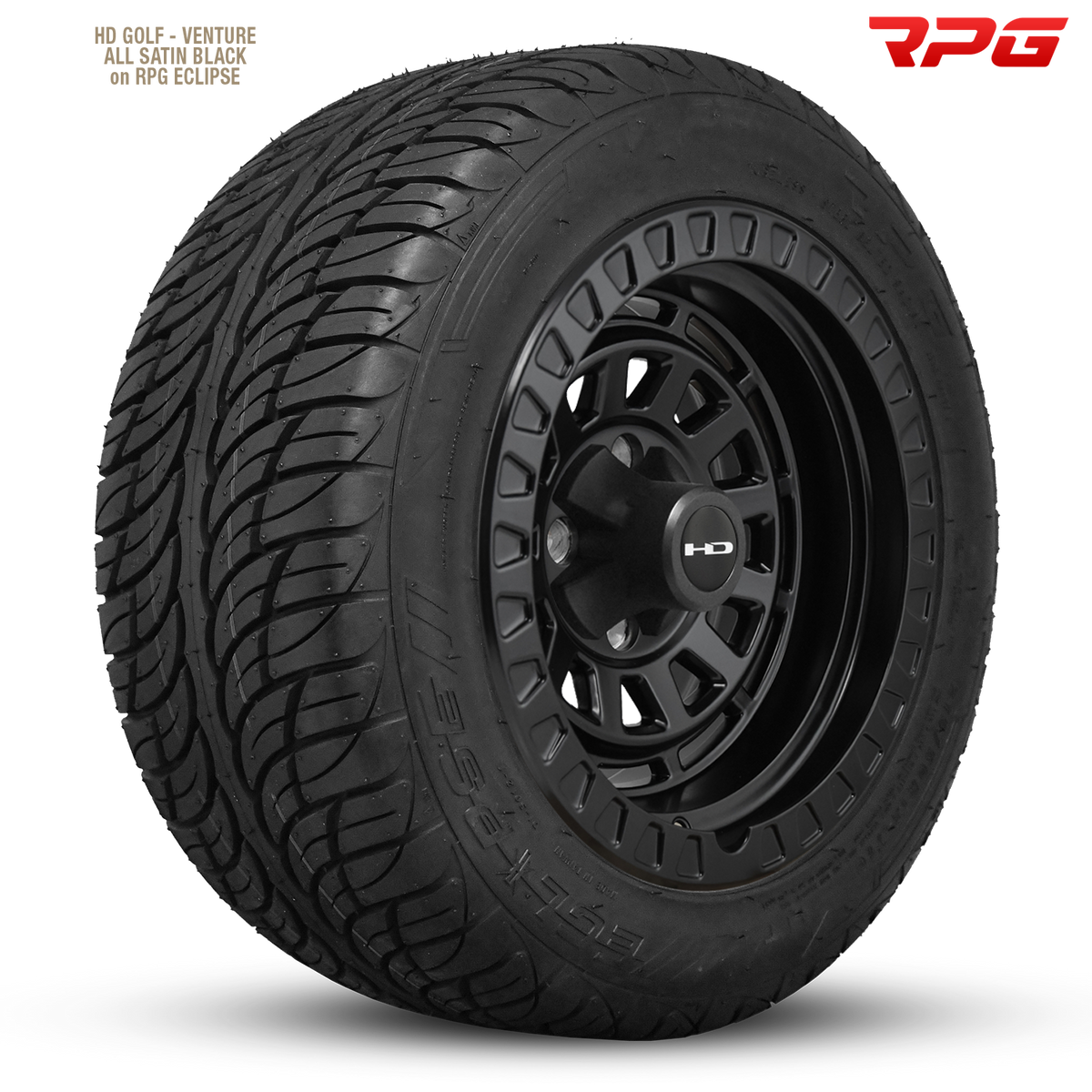 HD Golf Venture 14x7 -14 4x101.6mm 68.2mm Satin Black