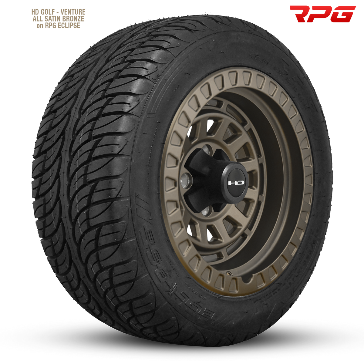 HD Golf Venture 14x7 -14 4x101.6mm 68.2mm Satin Bronze