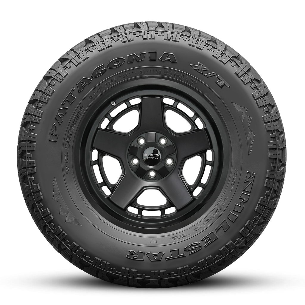 Overland Sector Wheel & Tire Assembly ( 1pc ) 17x9.0 Atlas Satin Bronze with Milestar Patagonia X/T Tire