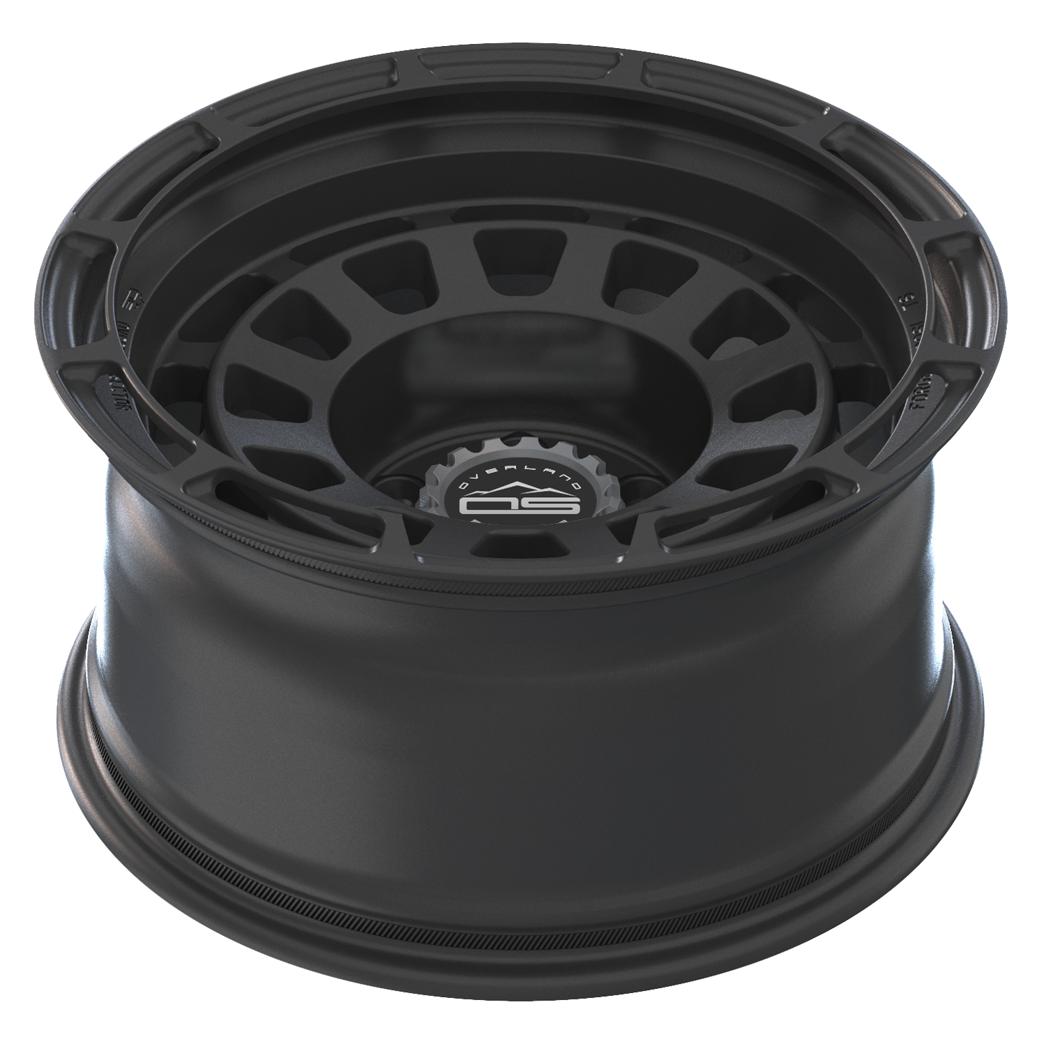 Overland Sector Badlander Forged 17x9 +0 6x135/6x139.7mm 106.1mm All Satin Black