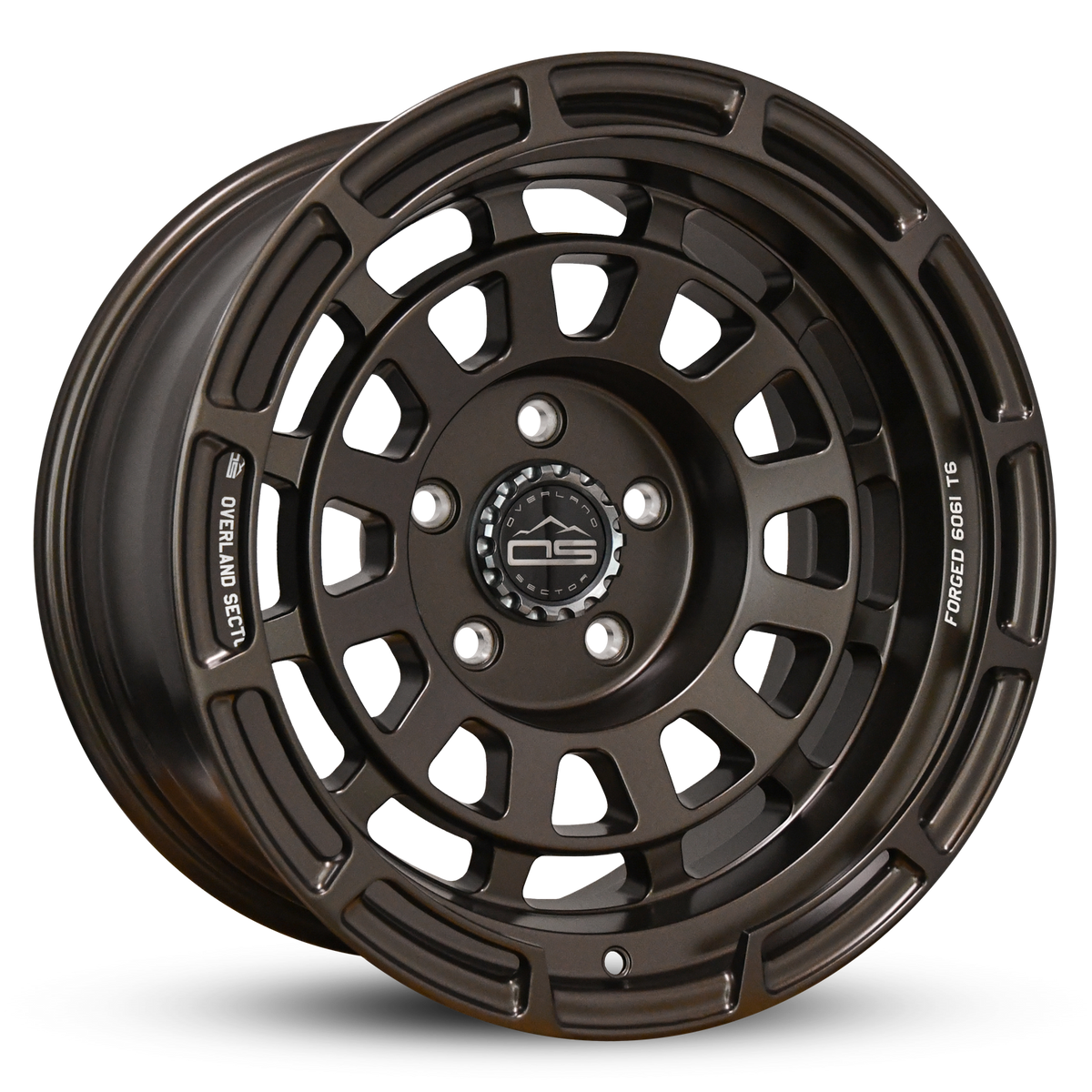 Overland Sector Badlander Forged 17x9 -18 5x127mm 71.5mm All Satin Bronze