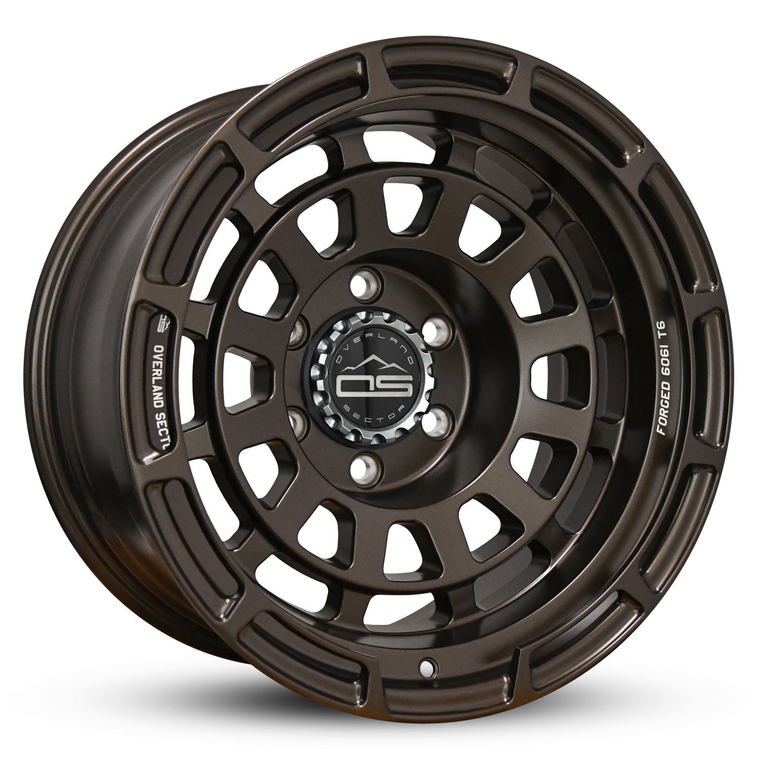 Overland Sector Badlander Forged 17x9 -35 6x139.7mm 106.1mm All Satin Bronze