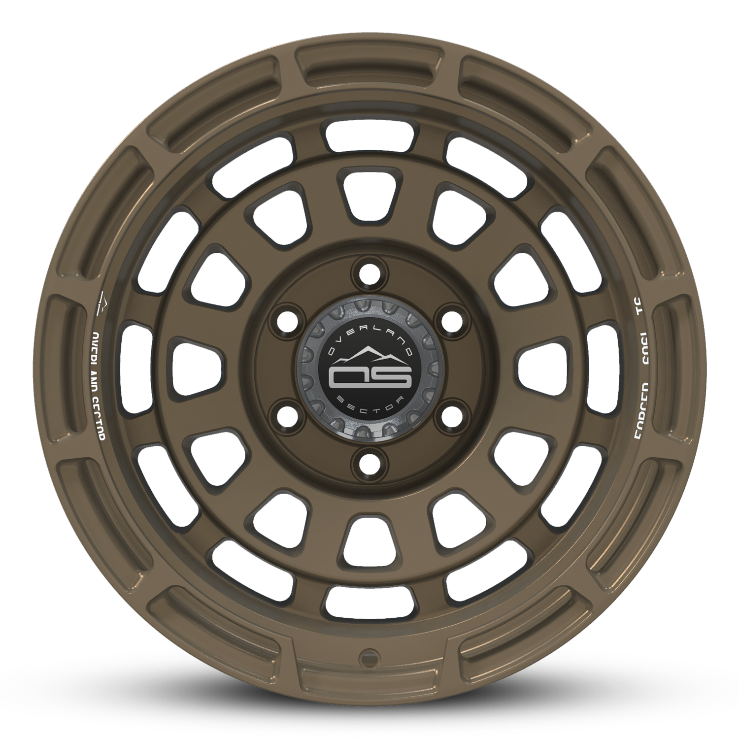 Overland Sector Badlander Forged 17x9 -35 6x139.7mm 106.1mm All Satin Bronze