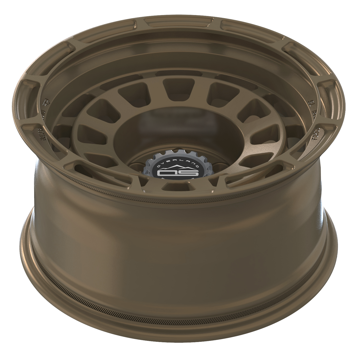 Overland Sector Badlander Forged 17x9 -35 6x139.7mm 106.1mm All Satin Bronze