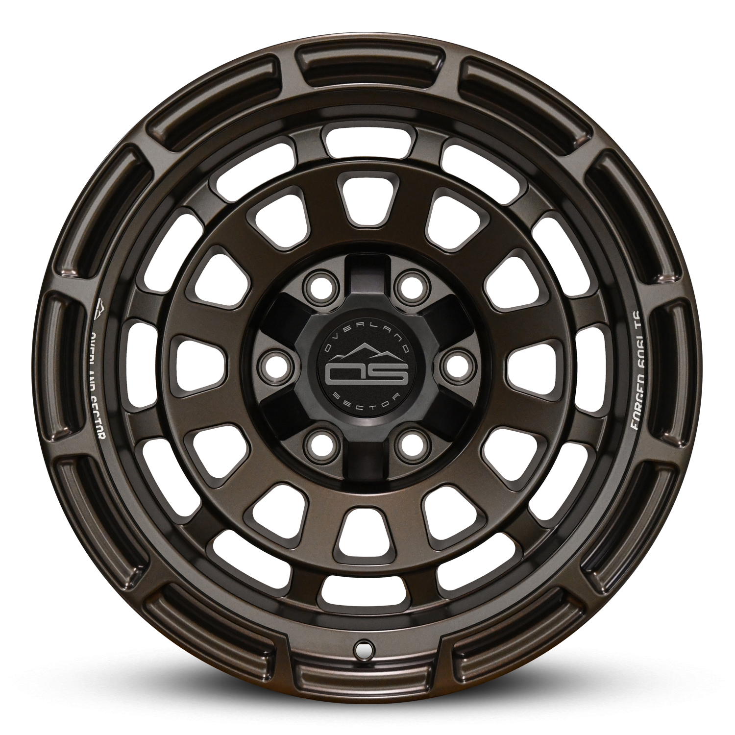 Overland Sector Badlander Forged 17x9 +0 6x135/6x139.7mm 106.1mm All Satin Bronze