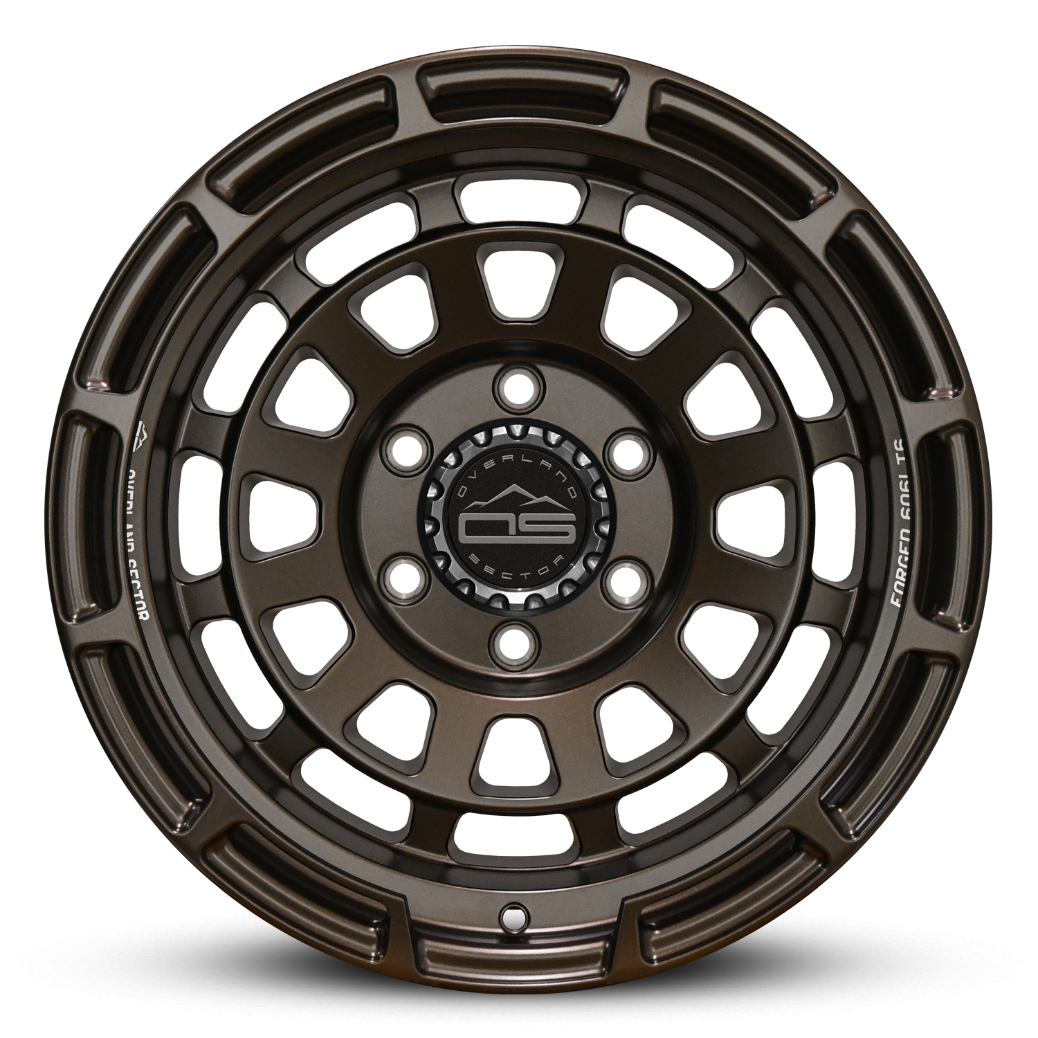 Overland Sector Badlander Forged 17x9 -35 6x139.7mm 106.1mm All Satin Bronze
