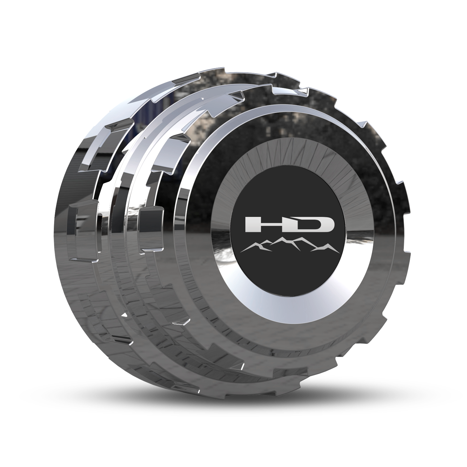 SNAP-ON CENTER CAP - For Hub-Centric HDT Forged Trailer Wheel ONLY