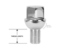 Load image into Gallery viewer, Perfectly Tight 19mm Hex Lug Bolt Radius Seat 12x1.5 x 17mm - Chrome Steel - Set of 20
