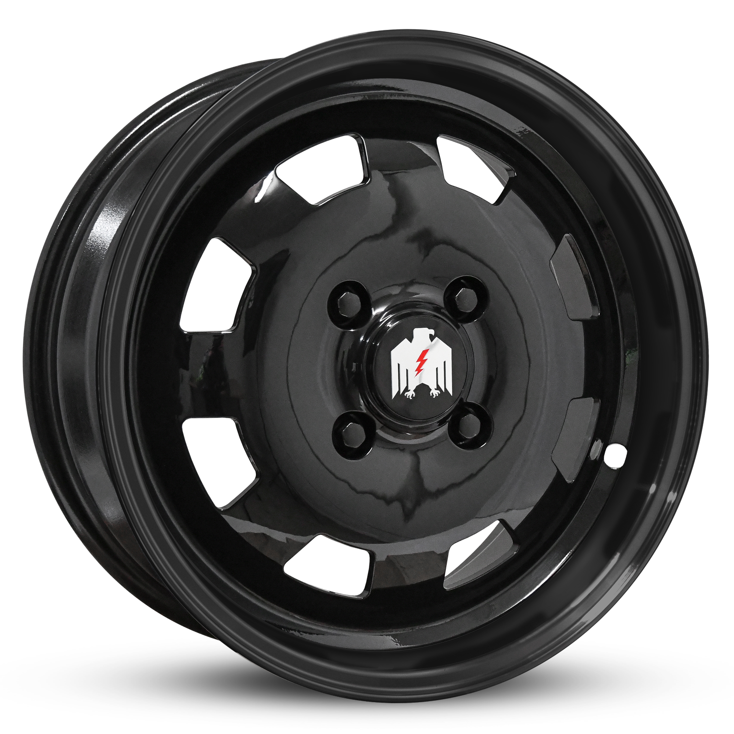 Klassik Rader Moon 17x7 +40 4x130mm Gloss Black