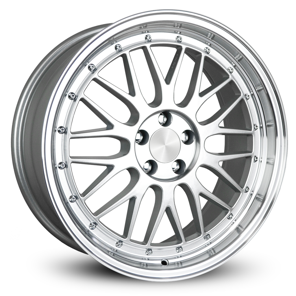 Klassik Rader Pro Trak 18x9 +25 5x100mm Gloss Silver/Polished Lip