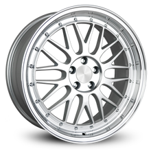Load image into Gallery viewer, Klassik Rader Pro Trak 18x8 +35 5x112mm Gloss Silver/Polished Lip