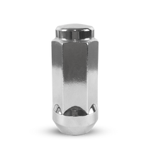 Load image into Gallery viewer, Perfectly Tight 21mm Hex Bulged Lug Nut Tapered Seat 5/8-18 x 48mm - Chrome Steel - 1 Piece