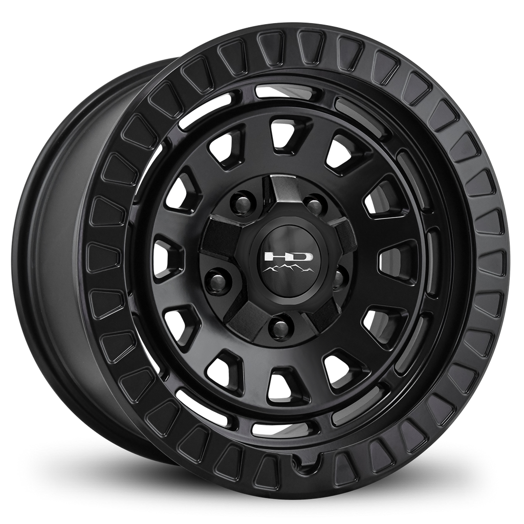 HD Off-Road Overland Sector VENTURE 17x9.0 5x114.3, 5x127 in All Satin Black