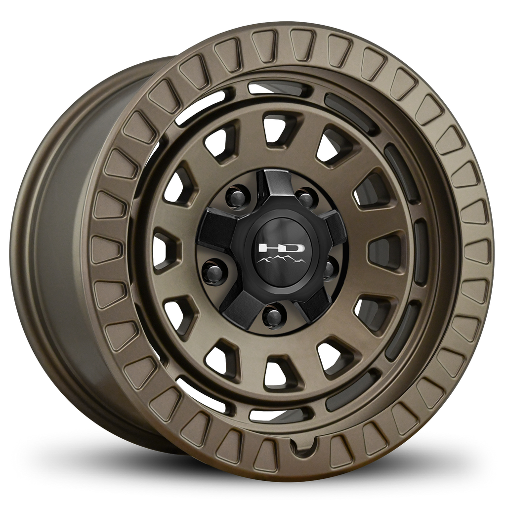 HD Off-Road Overland Sector VENTURE 17x9.0 5x114.3, 5x127 in All Satin Bronze