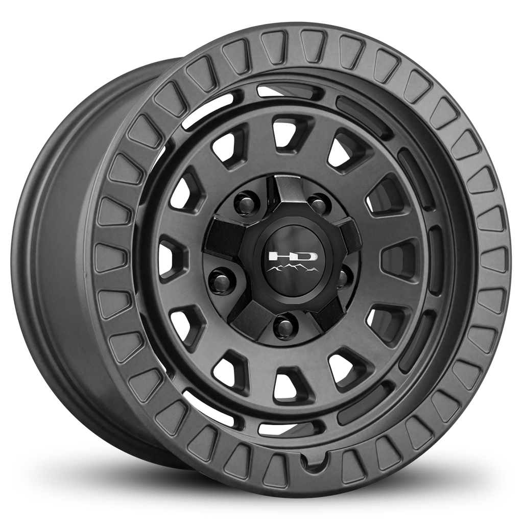 HD Off-Road Overland Sector VENTURE 17x9.0 5x114.3, 5x127 in All Satin Grey