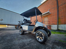 Load image into Gallery viewer, Shop the HD Golf Wheels SAW Gloss Black Machined Face &amp; Lip online today for your Club Car, Cushman, EZGO, ICON EV, Garia, Massimo, Polaris, or Yamaha Golf Cart.