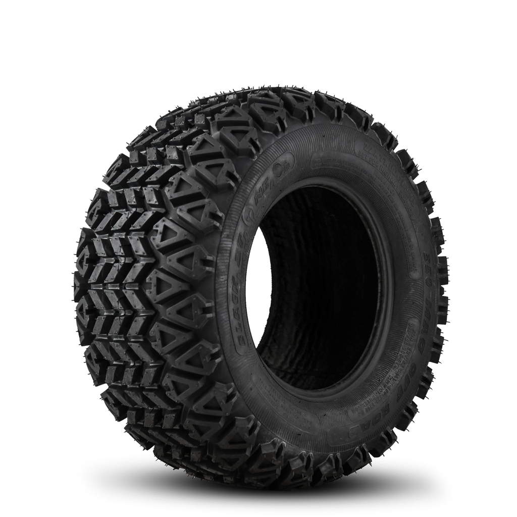 Off-Road A/T Golf Cart Tire for Major Cart Brands Club Car, Cushman, EZGO, ICON EV, Garia, Massimo, Polaris, & Yamaha