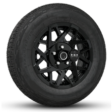 Load image into Gallery viewer, HD Trailer Serviceable Trailer Wheel Rim Center Hub Cap with Removable End for Easy Access to Service Axle Bearing Buddy without having to remove the wheel. 