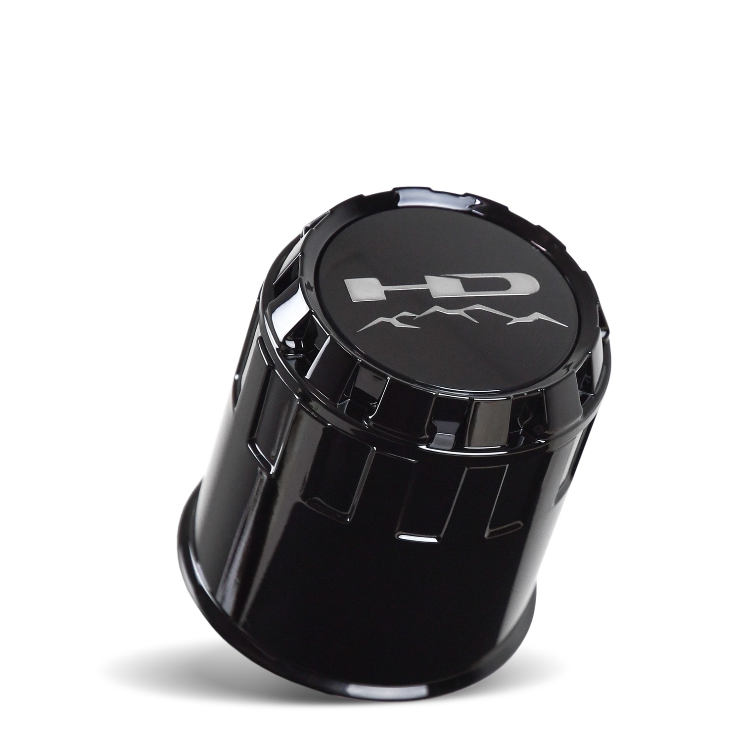 HD Off-Road Replacement Push Through Plastic Trailer Wheel Rim Center Caps for 6 Lug Custom Aluminum Alloy Wheels