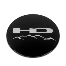 Load image into Gallery viewer, Shop Replacement 75mm Logos for HD Off-Road V1 Center Caps in Chrome