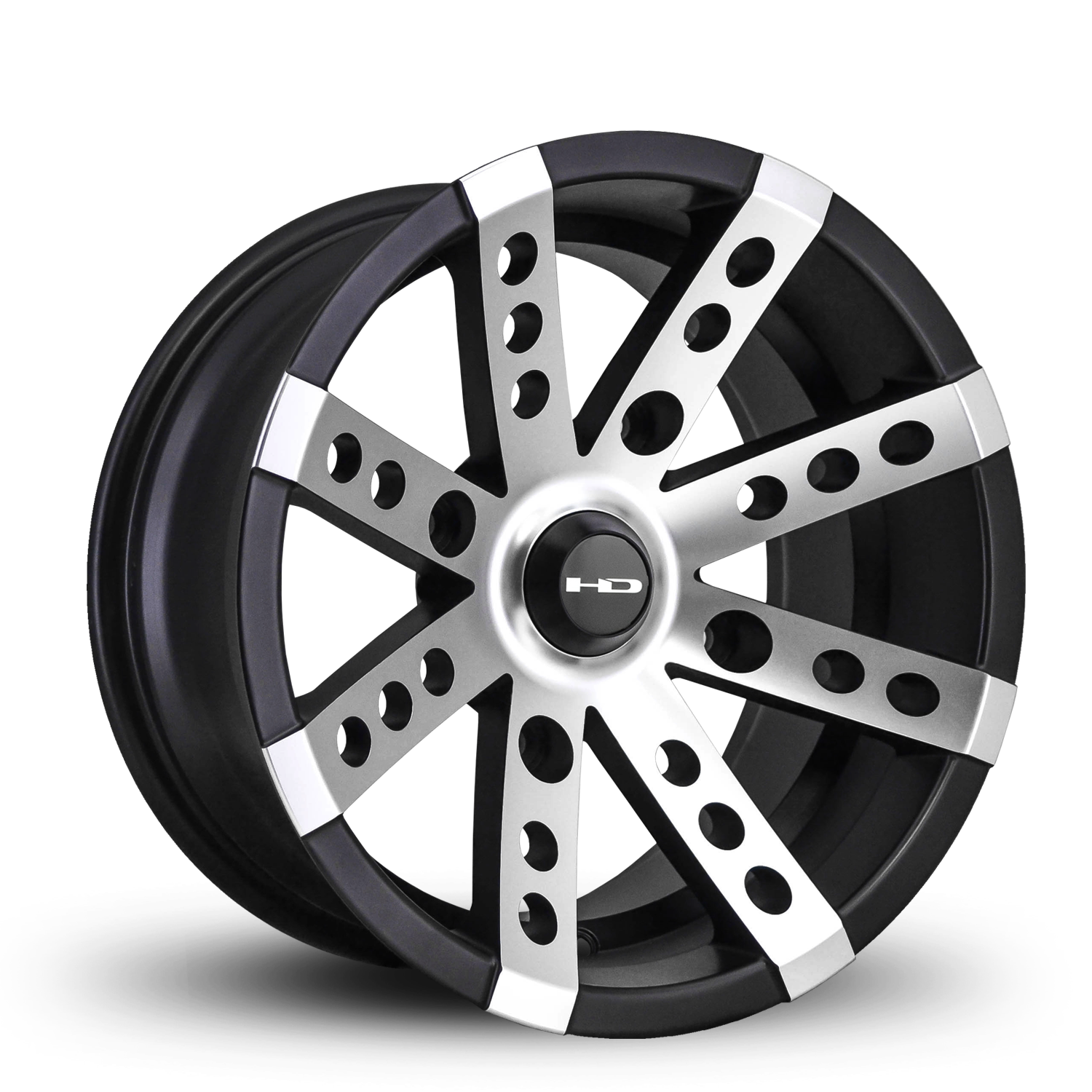HD Off-Road Wheels Buckshot ATV/UTV | Satin Black Machined Face