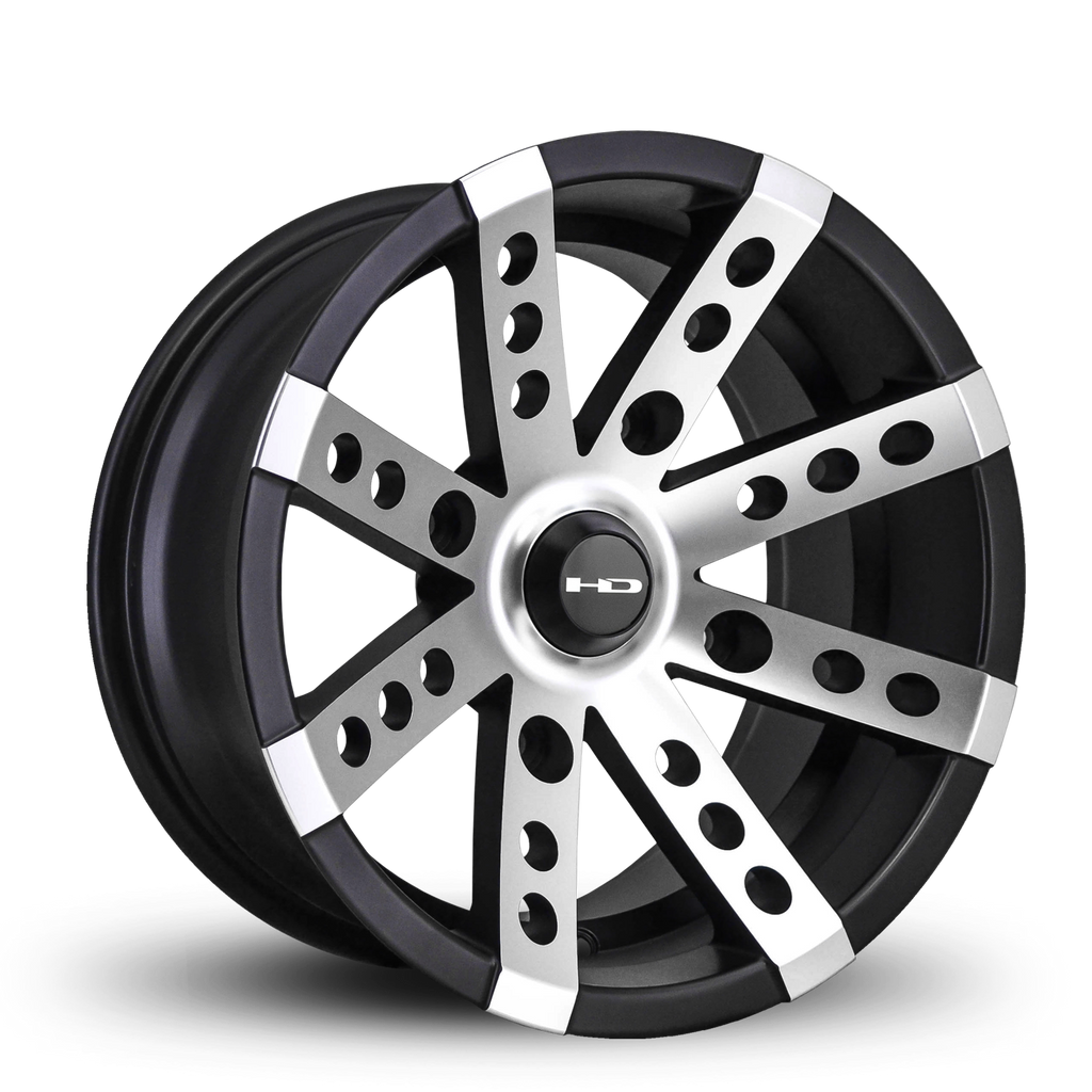 HD Off-Road Wheels Buckshot ATV/UTV | Satin Black Machined Face
