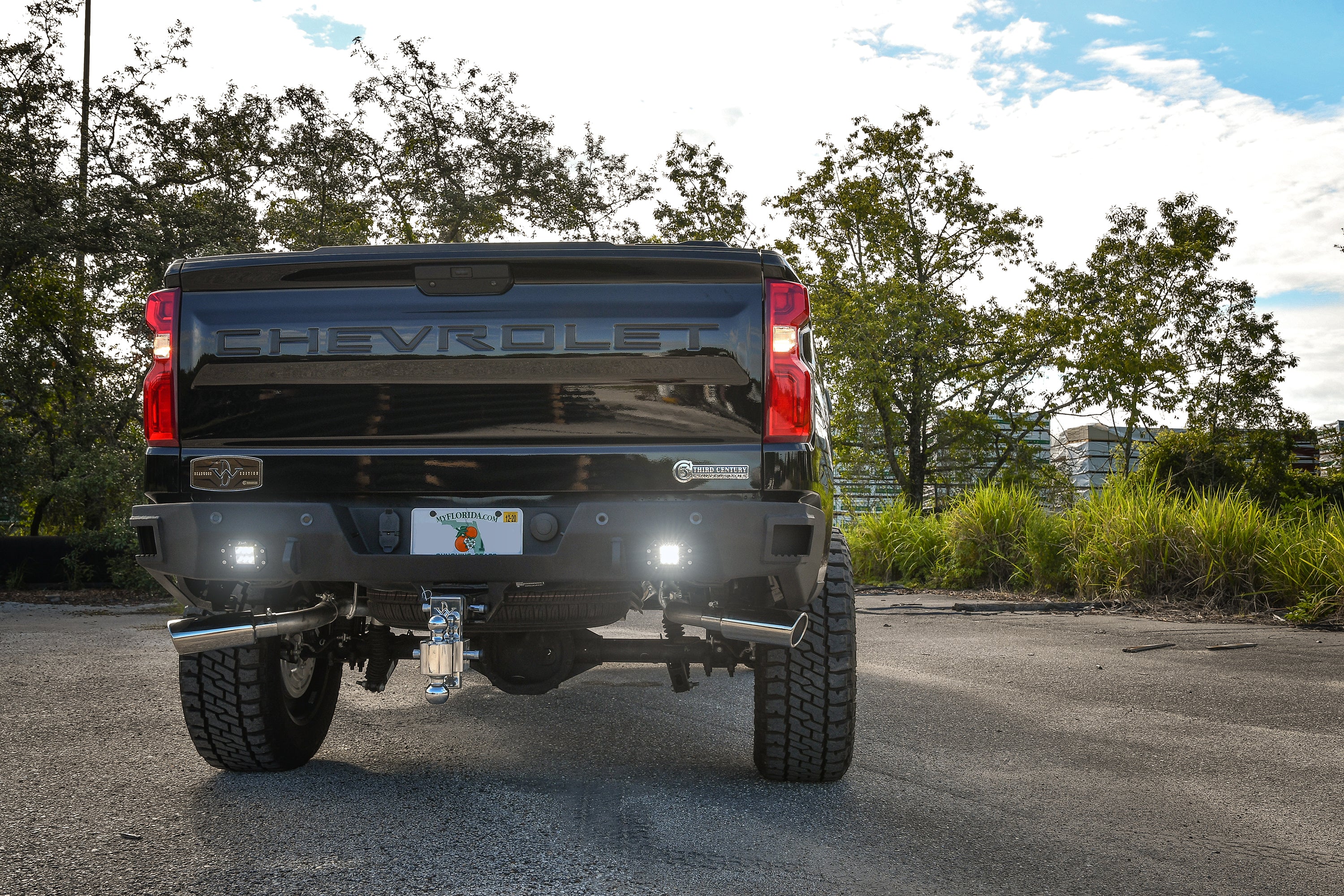 Fastway E-Series 6 Inch Billet Aluminum Dropped Trailer Hitch DEADWOOD Edition by HD Off-Road Wheels