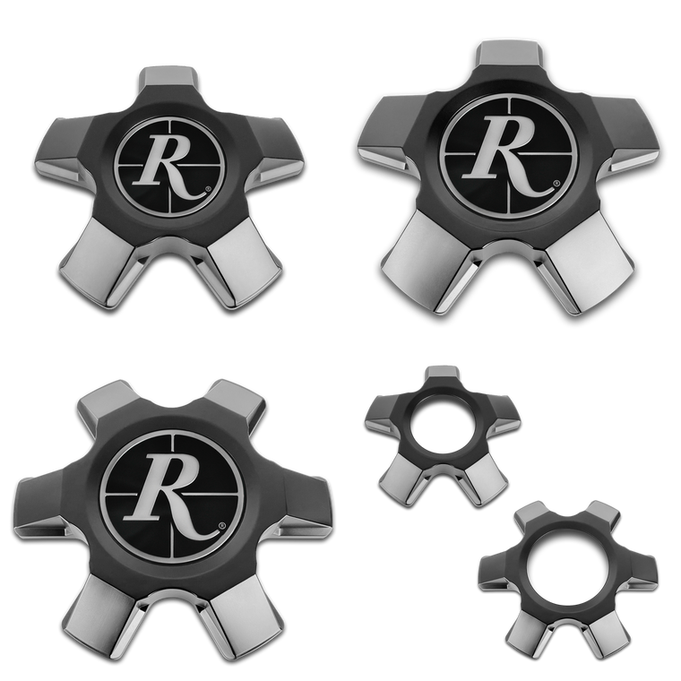 Buy replacement Remington Off-Road Snap In Truck wheel center caps for the Atlas, Venture, Vista, & Patriot