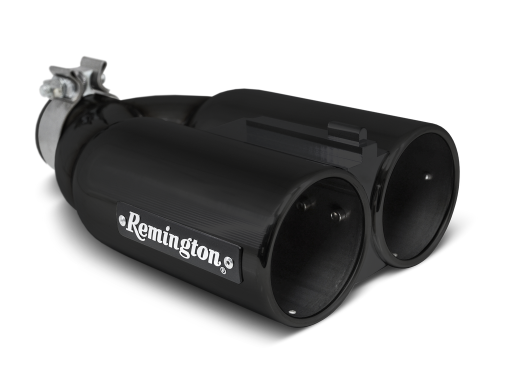 Remington® Off-Road Edition "Double Barrel" Black Universal Exhaust Tips