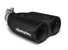 Load image into Gallery viewer, Remington® Off-Road Edition &quot;Double Barrel&quot; Black Universal Exhaust Tips