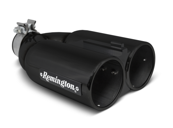Remington® Off-Road Edition "Double Barrel" Black Universal Exhaust Tips