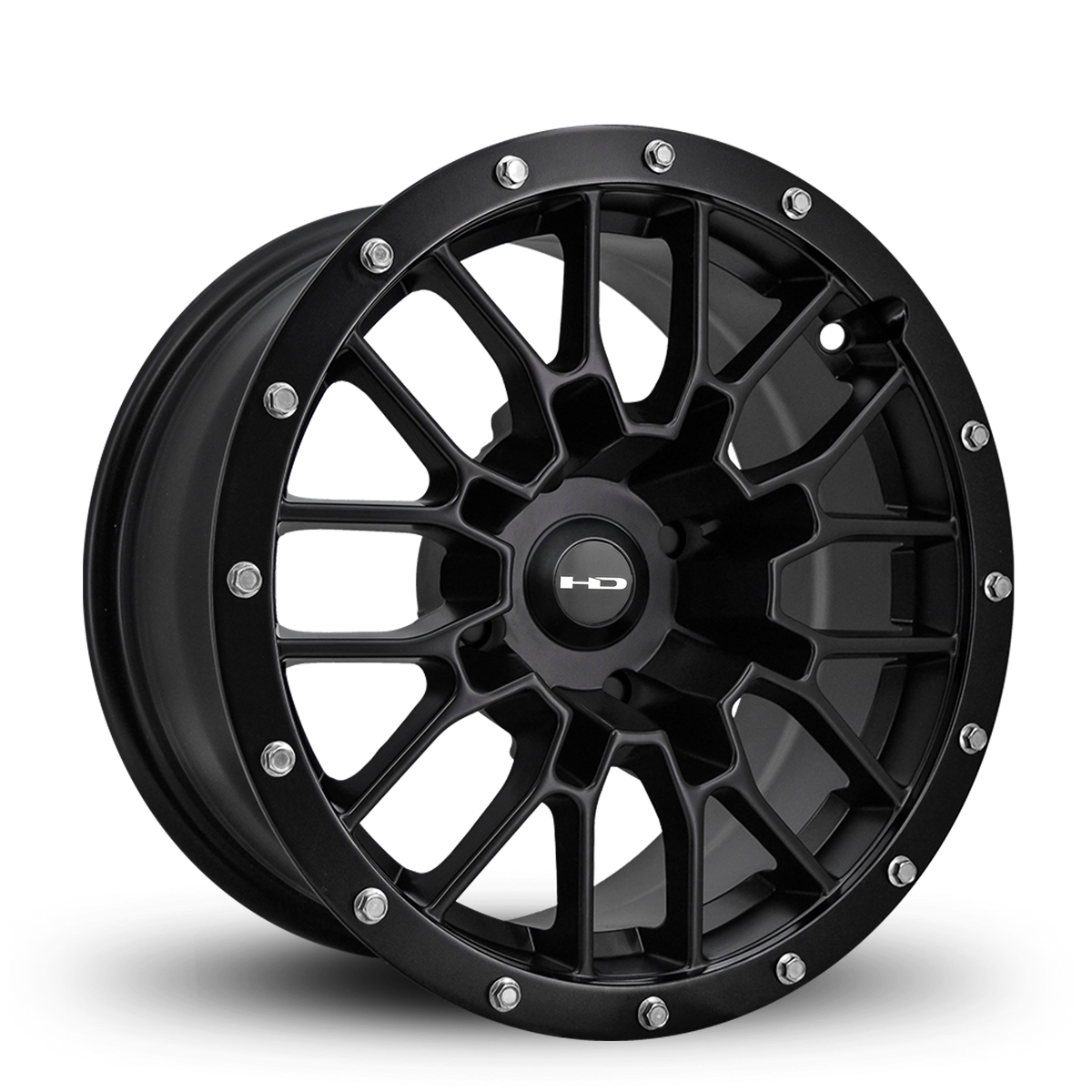 HD Off-Road Wheels RTC ATV UTV 12x7.0 & 14x7.0 All Satin Black.