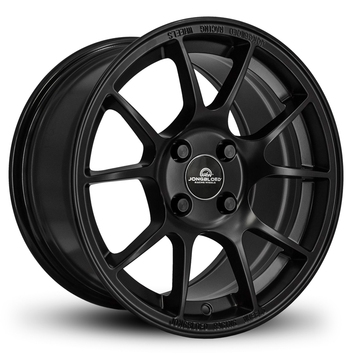 JONGBLOED RACING WHEELS | SERIES 500 / FLOW FORMED - ALL SATIN BLACK