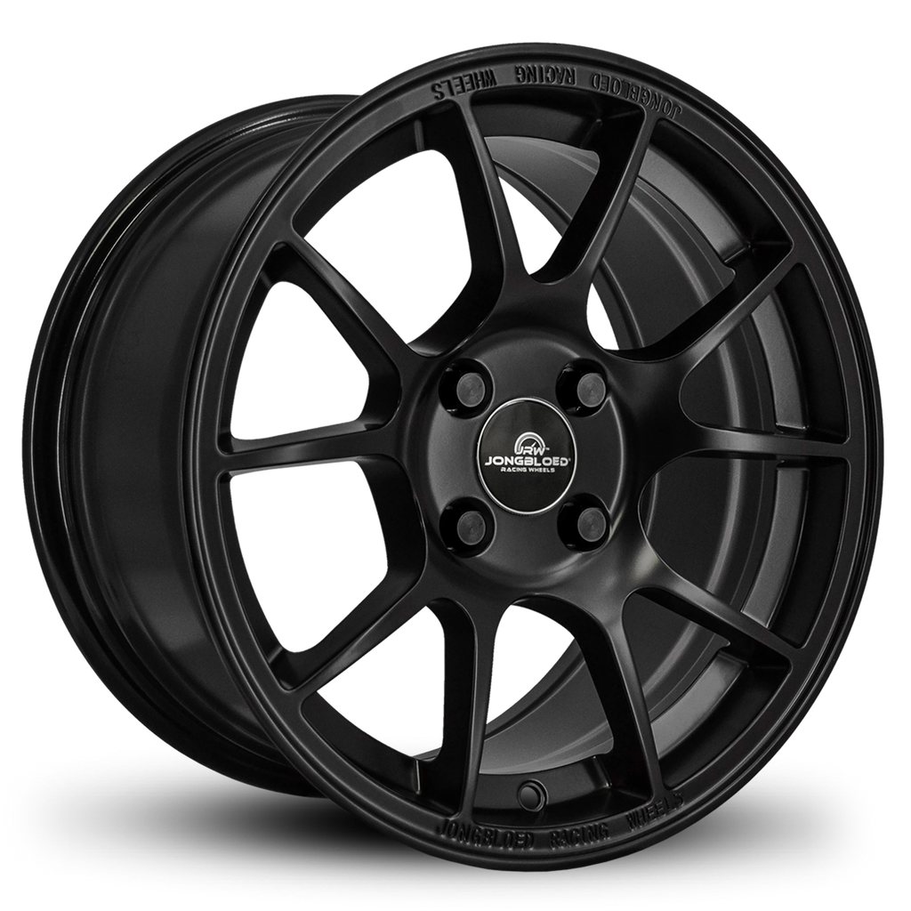 JONGBLOED RACING WHEELS | SERIES 500 / FLOW FORMED - ALL SATIN BLACK