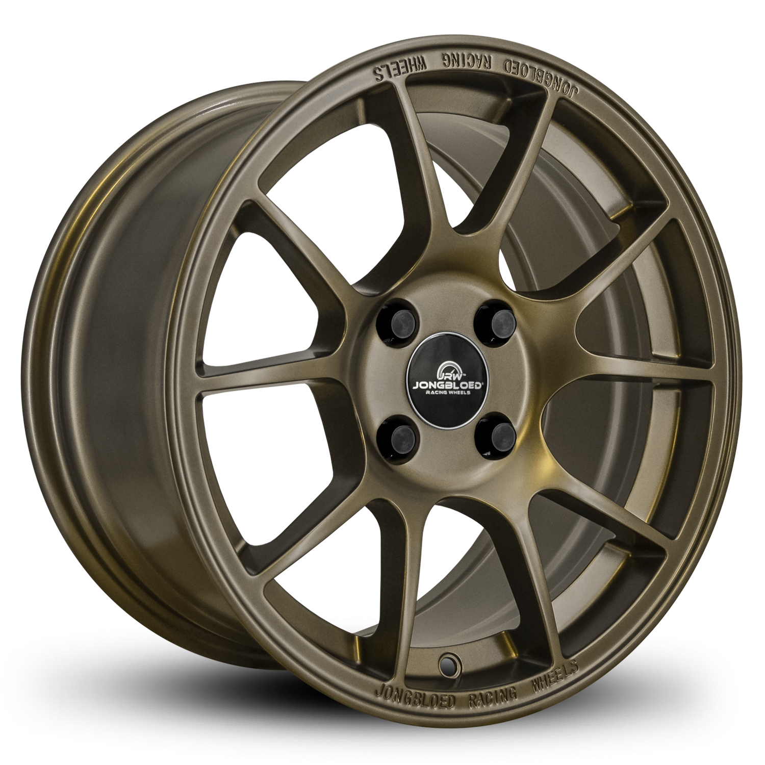 Jongbloed Racing Wheels Model S500 / Series 500 BMW E30, Miata, & MX-5 15x9.0, 15x10.0 in All Satin Bronze