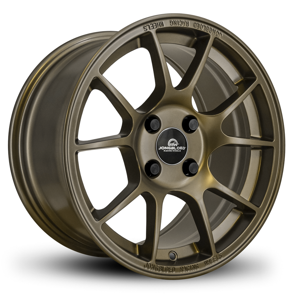 Jongbloed Racing Wheels Model S500 / Series 500 BMW E30, Miata, & MX-5 15x9.0, 15x10.0 in All Satin Bronze