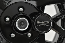 Load image into Gallery viewer, HD Trailer Serviceable Trailer Wheel Rim Center Hub Cap with Removable End for Easy Access to Service Axle Bearing Buddy without having to remove the wheel.