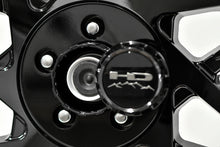 Load image into Gallery viewer, HD Trailer Serviceable Trailer Wheel Rim Center Hub Cap with Removable End for Easy Access to Service Axle Bearing Buddy without having to remove the wheel.
