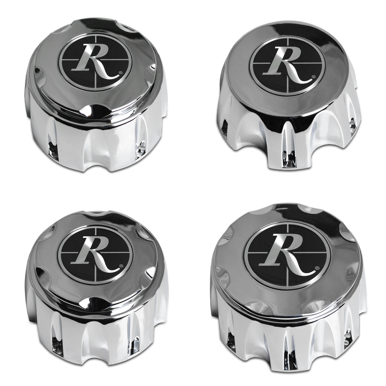 Remington Off-Road - V1 Chrome Standard Off-Road Truck Wheel Center Caps