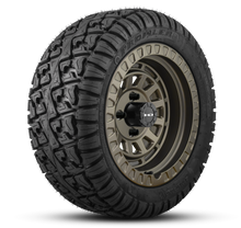 Load image into Gallery viewer, HD Golf Wheel &amp; Tire Package ( 1pc ) 14x7.0 Venture All Satin Bronze w ( 1pc ) 23 Inch A/T Tire