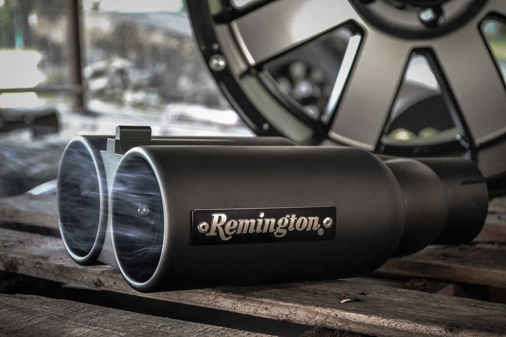 Remington Off-Road Universal Dual Double Barrel Exhaust Tips 