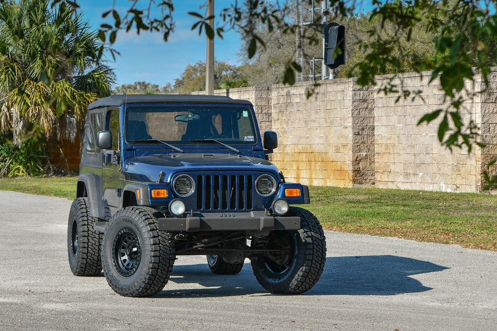 HD Off-Road Wheels Jeep Wheels 17x9.0 | 5x114.3/5x127 | -12mm et | 4.5 in | 71.5mm HD Off-Road VENTURE | All Satin Black