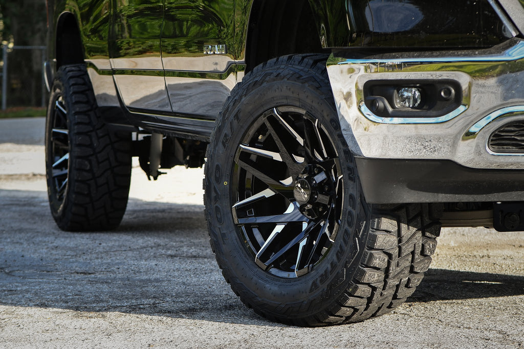 HD Off-Road Wheels Truck & SUV Wheels HD Off-Road Caliber | Gloss Black Milled Face