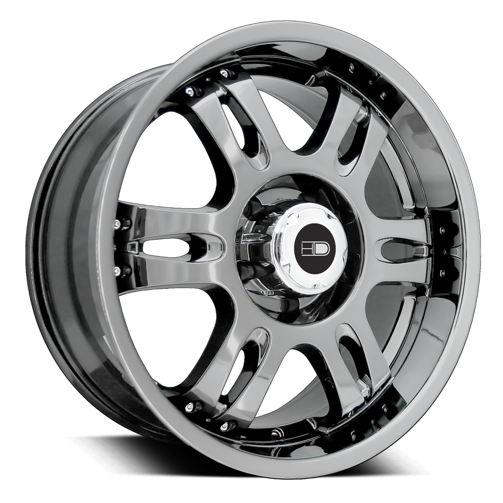 HD Off-Road Wheels Truck Wheels 18x9.0 | 6x139.7 | 20mm et | 5.8 in | 106.2mm HD Off-Road Trophy Wheels | Dark Chrome PVD