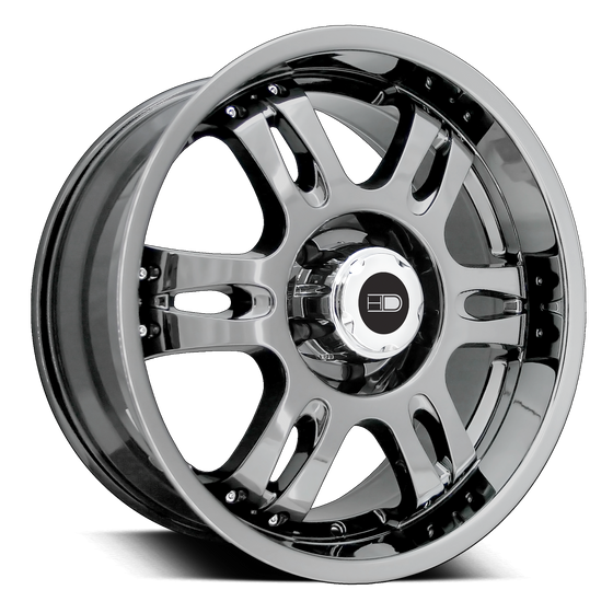 HD Off-Road Wheels Truck Wheels 18x9.0 | 6x139.7 | 20mm et | 5.8 in | 106.2mm HD Off-Road Trophy Wheels | Dark Chrome PVD