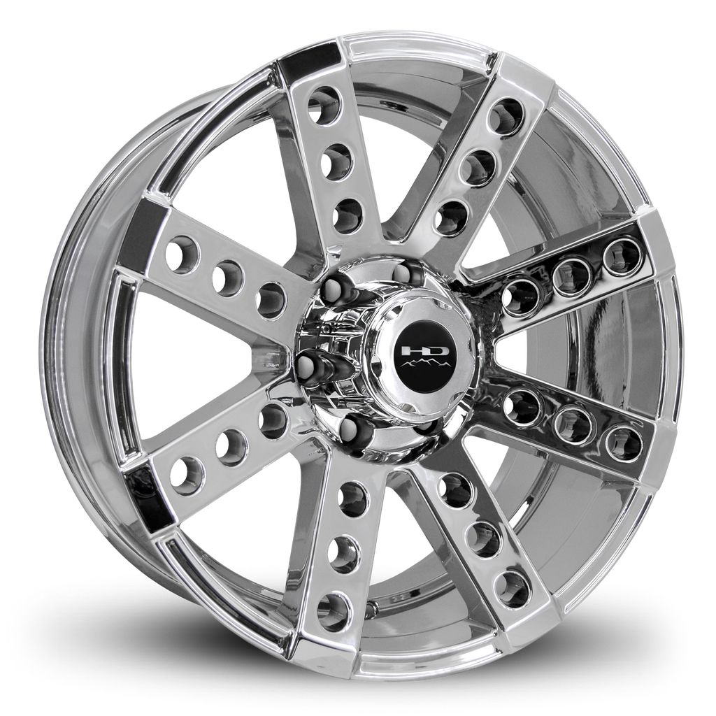 HD Off-Road Wheels Truck Wheels 20x9.0 | 6x139.7 | et0mm | 5.0 in | 106.2mm HD Off-Road Buckshot Wheels | PVD Chrome